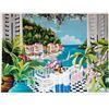 Image 2 : Shari Hatchett Bohemann Signed Tropical View Colorful