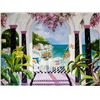 Image 1 : Shari Hatchett Bohemann Signed Tropical View Colorful