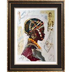 African Headdress Figures & Portraits 1996 Printed In Italy
