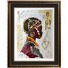 Image 1 : African Headdress Figures & Portraits 1996 Printed In Italy