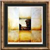Image 1 : Abstract Landscape Geometric Earth Tone 1998 Printed In Spain