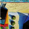 Image 2 : Abstract Modern Art Print Architectural Birds Eye View 1998 Printed In Spain