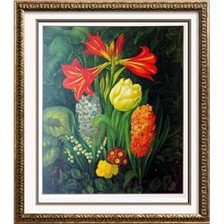 1998 Amaryllis Litho On Arches Paper