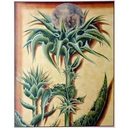 Cactus Sung 1998 Litho On Arches Printed In Canada