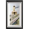 Image 1 : Hand Signed Arches Paper Litho Thea Schrack Pigeon Point Lighthouse Realism Colored Print