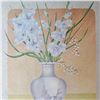 Image 3 : Plate Signed Coopersmith Floral In Vase