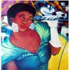 Image 1 : Lady Singer Large Colorful Jazz Poster
