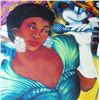 Image 3 : Lady Singer Large Colorful Jazz Poster