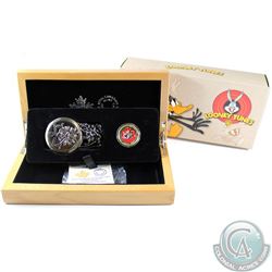 2015 Canada $100 14Kt Bugs Bunny and Friends Looney Tunes TM Gold Coin with Pocket Watch
