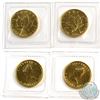 Image 1 : 2x 1987 Canada 1/10 oz. $5 .9999 Fine Gold Maple Leaf (TAX Exempt). 2pcs