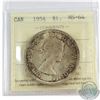 Image 1 : 1954 Canada Silver $1 ICCS Certified MS-64