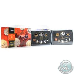 1998 & 1999 Canada Proof Double Dollar sets. Please note coins are toned. 2pcs.