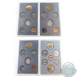 1988-1997 Canada Specimen sets. You will receive the following: 1988, 1992, 1993, and 1997. Coins co