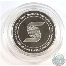Scotiabank 5 oz. .999 Fine Silver Round (Tax Exempt)