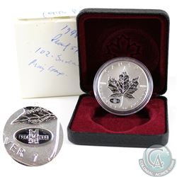 1908-1998 Anniversary Privy Mark 1oz. Silver Maple Leaf (TAX Exempt)
