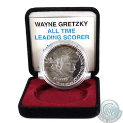 Limited Edition Wayne Gretzky 1oz Fine Silver Medallion (Tax Exempt)