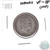 Image 1 : 1883 Hawaii 1/4D VF-EF (Impaired)