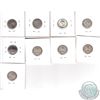 Image 3 : Collection of Canadian Silver 5-cent, 10-cent & 25-cent coins: Lot includes: 1871, 1897 (scratch), 1