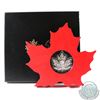 Image 1 : 2015 $20 The Canadian Maple Leaf - Maple Leaf Shaped Fine Silver Coin (TAX Exempt)