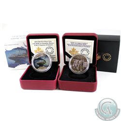2014 Canada Brilliant Uncirculated Dollar & 2014 Canada $20 R.M.S Empress of Ireland Fine Silver Coi