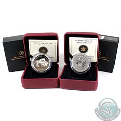 2011 Canada $10 Wood Bison & 2011 Canada $10 Maple Leaf Forever Fine Silver Coins (Tax Exempt). Plea
