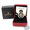 Image 1 : 2007 50-cent Canadian Floral Collection - Golden Forget-Me-Not Sterling Silver Coin.