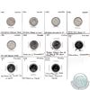 Image 1 : Estate lot of Mixed Canada 10-cent Coins dated between 1940 and 2006 with Minor Errors.11pcs.