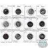 Image 1 : Estate lot of Mixed Canada 25-cent Coins dated between 1973 to 2008 with Minor Errors.12pcs.