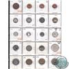Image 1 : Mixed Page of 20x 1914-2012 Canadian Coinage. You will receive 4x 1-cent, 4x 5-cent, 3x 10-cent, 4x 