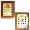 Image 1 : Pair of Canada Nickel Coin Sets in Wooden Frames Produced by Heritage Collectables. You will receive