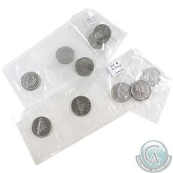 Lot of 2x 1968 Canada Nickel Dollar 5-coin Sealed Plastic Strips. You will receive the Island & No I