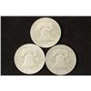 Image 2 : 1952-D,60-D & 61-D FRANKLIN HALF DOLLARS