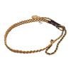 Image 3 : Chanel Gold Woven 31 Rue Cambon Medallion Drop Belt 94A