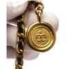 Image 8 : Chanel Gold Woven 31 Rue Cambon Medallion Drop Belt 94A