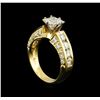 Image 4 : 2.72 ctw Diamond Ring - 14KT Yellow Gold