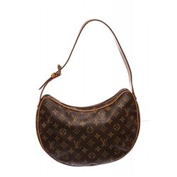 Louis Vuitton Monogram Canvas Leather Croissant GM Bag