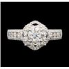 Image 2 : 1.40 ctw Diamond Ring - 14KT White Gold