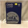 Image 1 : Canada Five Cent in Whitman Folder (23 Coins)