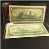 Image 2 : Canada $1 Bills (2) *1954 & *1967