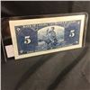 Image 2 : Canada $5 Bill 1937