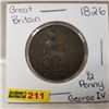 Image 1 : Great Britain 1/2 Penny George IV
