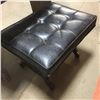 Image 1 : Black Rumpus Room Foot Stool