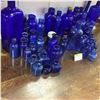 Large Cobalt Blue Bottle & Jar Collection