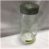 Image 1 : "STAR" Clear Jar w/Lid
