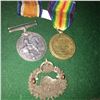 Image 3 : Militaria : War Medal (2) & Badge : 904040 Pte. E.L. Arnott (WWI Great War - 10 CAN INF) & (WWI 1914