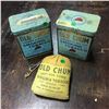 Image 1 : Tobacco Trio : Old Chum Tins (2) & Pouch (1)