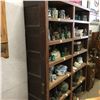 Shelving Unit - 12 Cubbies (Vintage Door Sides)  (No Contents)