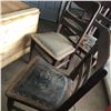 Image 1 : Group of 6 Wooden Chairs (Ready for Restoration)