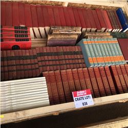 CRATE LOT #6: Encyclopedia Sets (Including: Book of Knowledge, Universal, American, Canadiana, Funk 