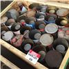Image 1 : CRATE LOT #7: Variety Oil, Antifreeze & Grease Cans !